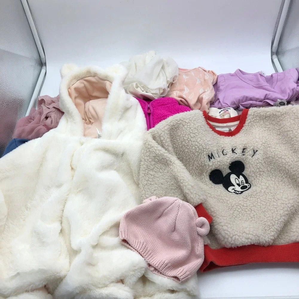 Baby Girls 12-18M Fall Winter Clothing BUNDLE Sweaters Pants Tops Mixed Lot